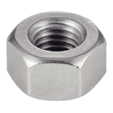 Reference 64610 - High hexagon nut UNI 5587 - Stainless steel A4