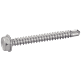Reference 62434 - Hexagon head with flange self drilling screw - DIN 7504 K - Stainless steel A2