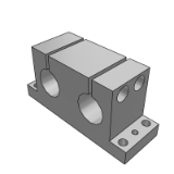 BATCK - 机构安装组件--双孔锁块