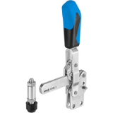 AMF 6806E - Vertical acting toggle clamp with solid arm and vertical base