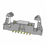 10078995 - Eject Latch Header – Double Row – Vertical - Surface Mount