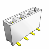 10131935 - Receptacle - Single Row - Vertical - Surface Mount