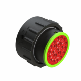 AHDP06-24-21-SRA - Plug, 24-21 Pos, Pin/Socket Contact, Reduced/Standard Dia. Seal, AHDP Series
