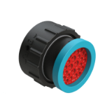 AHDP06-24-29-SRA - Plug, 24-29 Pos, Pin/Socket Contact, Reduced Dia. Seal, AHDP Series