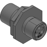 RTS710N2P03 - Jam Nut Receptacle