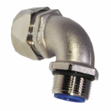 PG 90° fitting,male, nickel plated brass - Sealtite Fittings