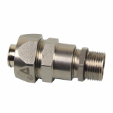 ISO EMC cable-hosefitting, male,nickel plated brass - Sealtite Fittings