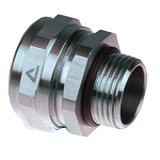 ISO straight fitting,Compact, male,stainless steel AISI-316 - Sealtite Fittings