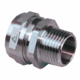 NPT straight ﬁtting, compact, male, stainless steel AISI-316 - Sealtite Fittings