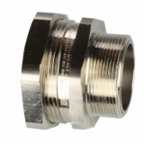 IEC-Ex ATEX gland BXN ISO, Epoxy barrier nickel plated brass - ATEX cable glands
