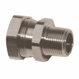 IEC-Ex ATEX gland BXN-316 ISO, Epoxy barrier, Stainless steel AISI-316 - ATEX cable glands