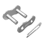 Enganches simples para cadenas de rodillos  BEA "ISO"  - ''INOX'' - Enganches y Medias Mallas para cadenas de rodillos "BEA"