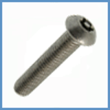 Modèle 222805 - Metric thread security screw button head six lobes recess with pin - Stainless steel A2