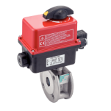 Modèle 50277 - Ball valve between ISO flanges (58249) with IP66 electric actuator (50840)