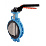 Modèle 58415 - Butterfly valve with locating holes - Cast iron body and butterfly - EPDM gasket