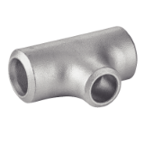 Model 5945 - ANSI Sch 80S reducing tee seamless - Stainless steel 304L - 316L