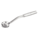 Modèle 61347 - Stainless steel lever handle for butterfly valve