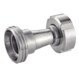 Modèle 62233 - Male / female reducer - Stainless steel 316L