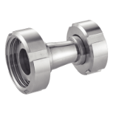 Modèle 62234 - Female / female reducer - Stainless steel 316L