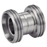 Modèle 62237 - Male / male coupling - Stainless steel 316L