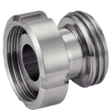 Modèle 62238 - Male / female coupling - Stainless steel 316L
