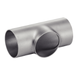 Model 64221 - Extruded tee - Stainless steel 304L - 316L