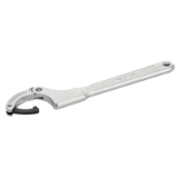 Model 65614 - Double pivot wrench for slottef nuts - Protected steel