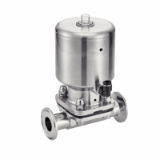 Model 8061 - Stainless steel pneumatic diaphragm valve clamp - stainless steel cf3m (316l)