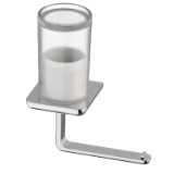 LIV WC-Papierhalter mit Hygiene-Utensilienbox - Sanitäraccessoires