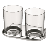 Nia Adesio Doppelglashalter - Sanitary accessories