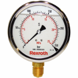 ABZMM - Liquid-filled pressure gauge