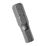 BN 20009 Screwdriver Bits 1/4" for socket screws, short type