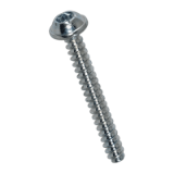 BN 20040 Pan head screws with pressed washer with hexalobular socket Torx plus® / Autosert®