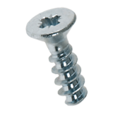 BN 20094 Flat countersunk head screws with Pozidriv cross recess form Z