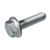 BN 48718 - Hex flange bolts, Partial thread and coarse thread, Steel, Grade 5, Zinc Clear Plated Chromated (IFI 111)