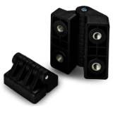 O450 - UNIVERSAL HINGE WITH THREADED INSERT TO MOUNT STRAIGHT DOOR