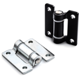 O515 - BASIC PUNCHED STEEL HINGE WITH THROUGH HOLES