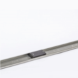 ST50-GS52 - Stainless Steel Heavy Duty Linear Guide Rail - with 100mm SST ball bearing runner - max Load rating : 180 kg