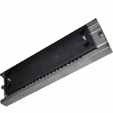 E98-G12 - Steel Super Heavy Duty Linear Guide Rail - with 250mm steel ball bearing runner - max Load rating : 600 kg