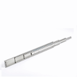 RA654 - Steel Heavy Duty Telescopic Slide - Over Extension - max Load rating : 47 kg - Lengths : 250 - 800 mm