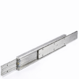 E1020 - Superschwerlast-Schubladenschiene aus Stahl mit Vollauszug - Belastbarkeit: 1500 kg - Einbaulängen : 500 - 2600 mm