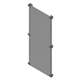 Type 12 Free-Standing Single-Door Enclosures, Full Panel Accessories - Type 12 / 13 Enclosures