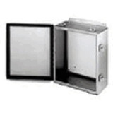 Type 4X Stainless Steel JIC Continuous Hinge Cover Enclosures - Type 4X Enclosures