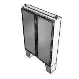 Type 4X Double-Door Floor-Standing - Type 4X Enclosures