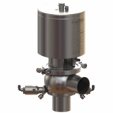 DCX3 DCX4 shut-off and divert valve - Elastomer NEOS L body 2 indicators