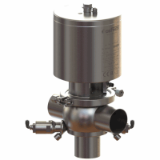 DCX3 DCX4 shut-off and divert valve - Elastomer NEOS T body 2 indicators