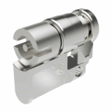 7-069 - Profile-Cylinder with Insert, stainless steel