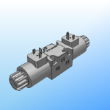 41 152 DS3L Low consumption directional solenoid valve, 8 watt - ISO 4401-03