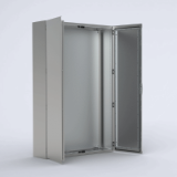 EKDS - Armario de acero inoxidable, compacto, puerta doble