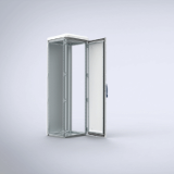ECOM - Combinable, single door, aluminium floor standing outdoor enclosure